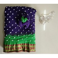 Lootkabazaar Charvi Alluring Cotton Bandhani Printed Sarees (LCACBPS003)